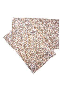 2 Queen Pillow Cases Ditsy Floral Cool Cozy NEW Home Reflections